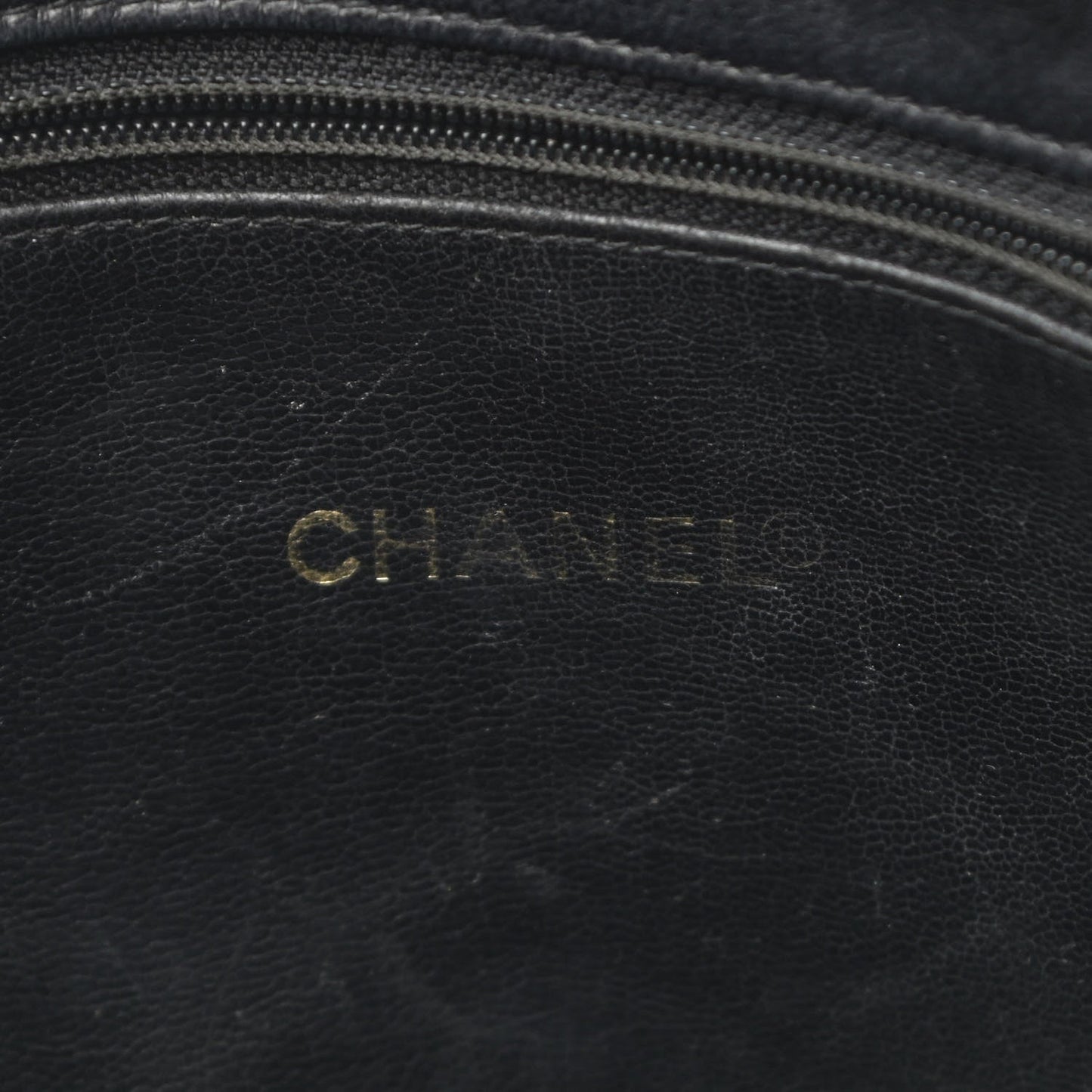 Lambskin CC Shoulder Bag Black