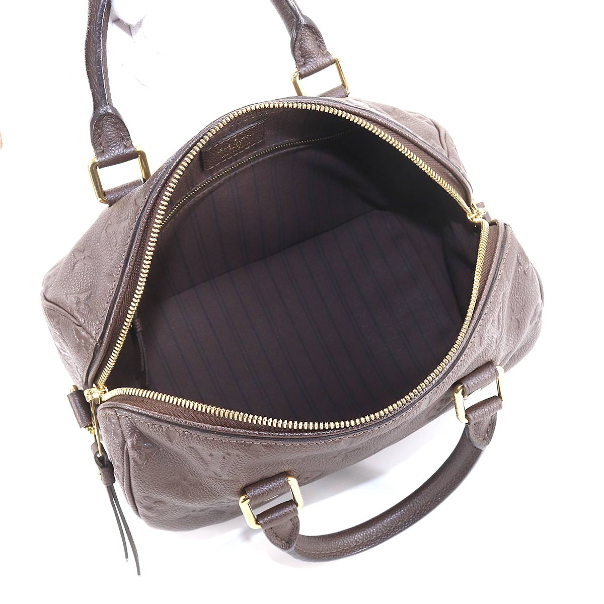Louis Vuitton Implant Speedy Bandouliere 25 Shoulder Bag Noir Black
