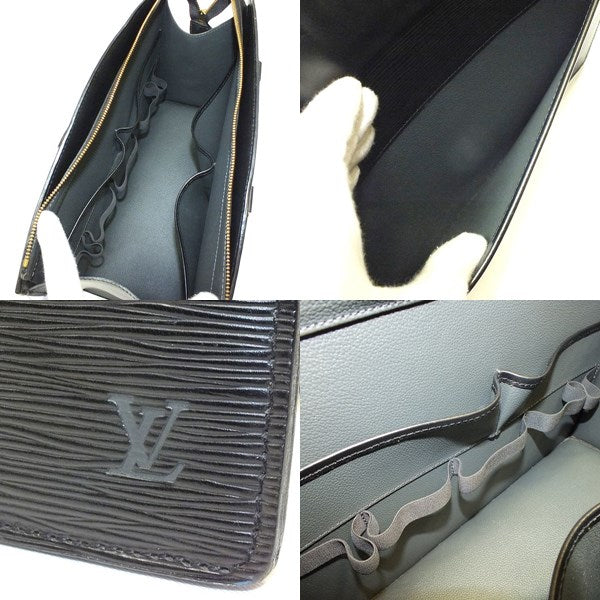 Louis Vuitton Epi Riviera Handbag Noir Black