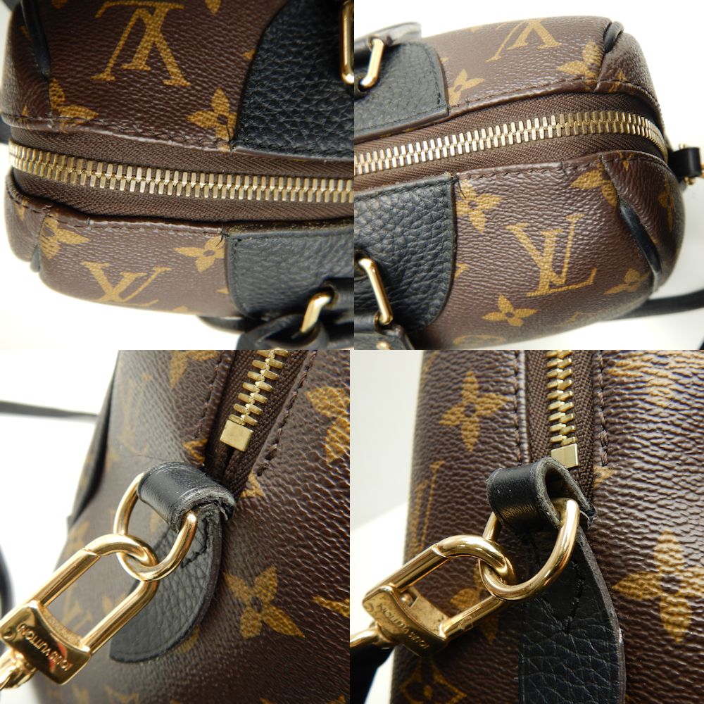 Louis Vuitton Monogram Retiro PM Noir 2WAY Bag Black