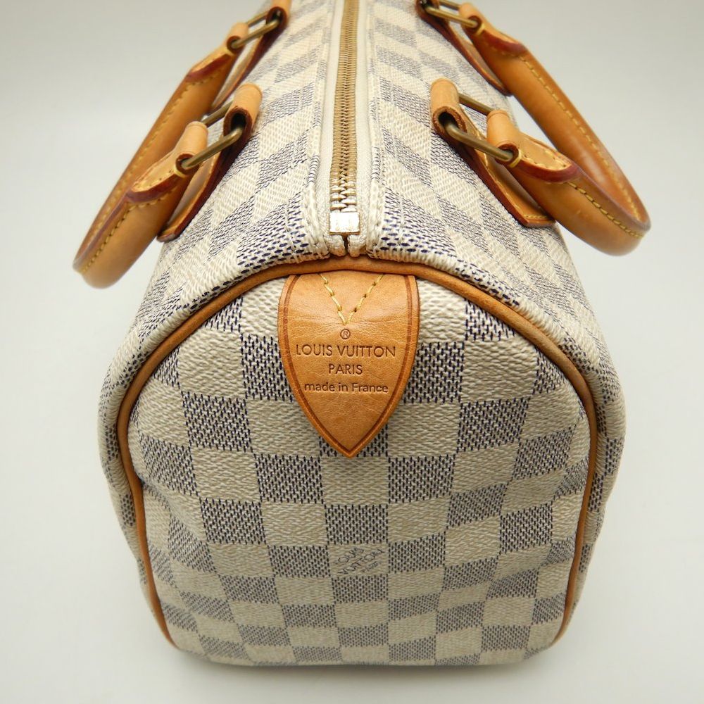 Louis Vuitton Damier Azur Speedy 25 Mini Boston Bag