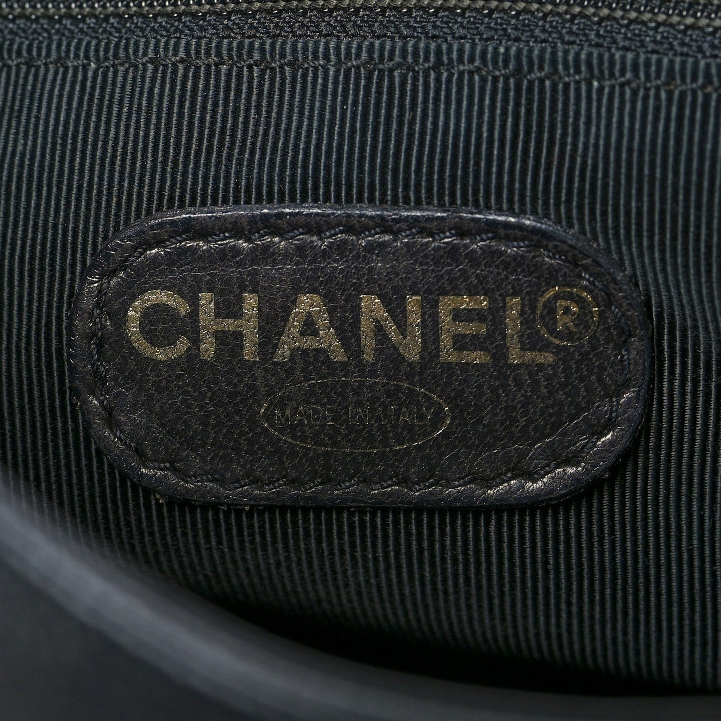 Chanel Caviar CC Backpack Black