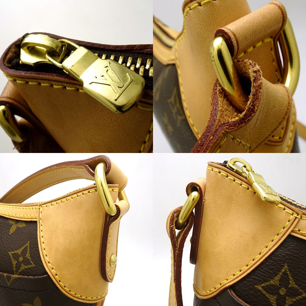 Louis Vuitton Monogram Odeon PM Brown Diagonal Shoulder Bag