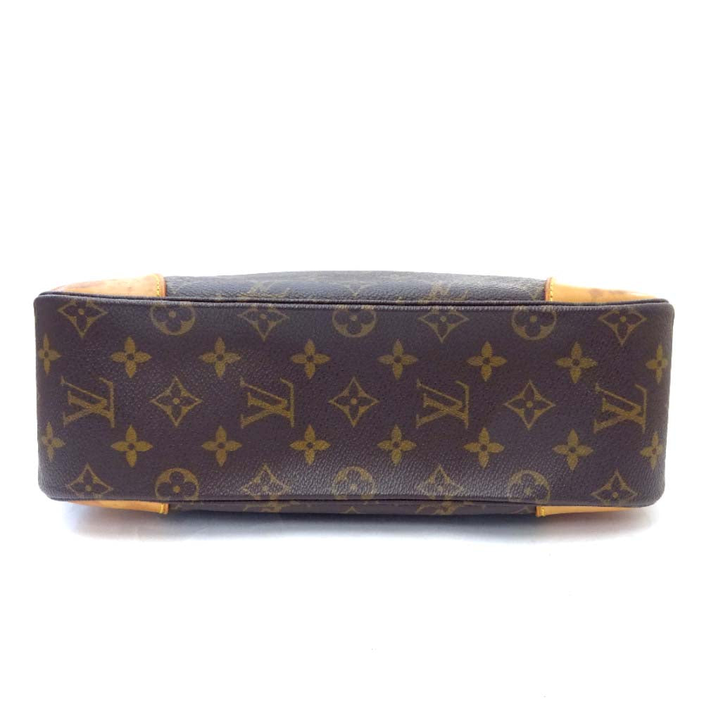 Louis Vuitton Boulogne 30 Monogram Shoulder Bag Brown