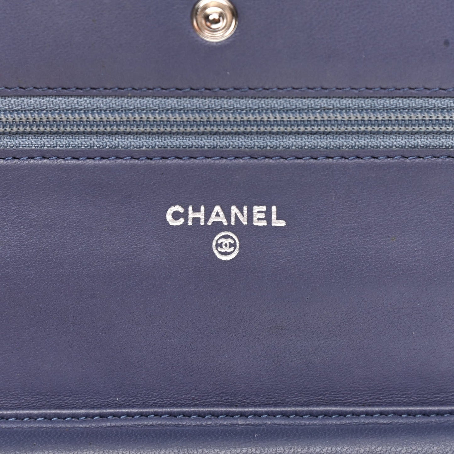 Lambskin Quilted Wallet On Chain WOC Lavender