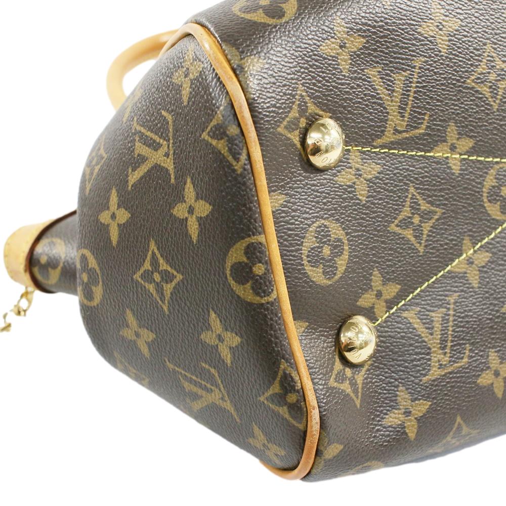 Louis Vuitton Tivoli PM Handbag Monogram Brown