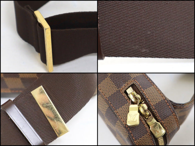 Louis Vuitton Jeronimos Shoulder Bag Damier Ebene
