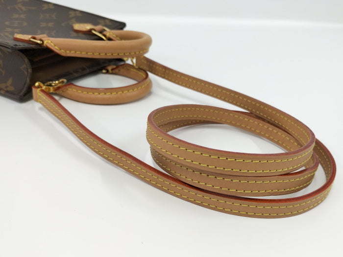 Louis Vuitton Petit Sac Plat Shoulder Bag Monogram