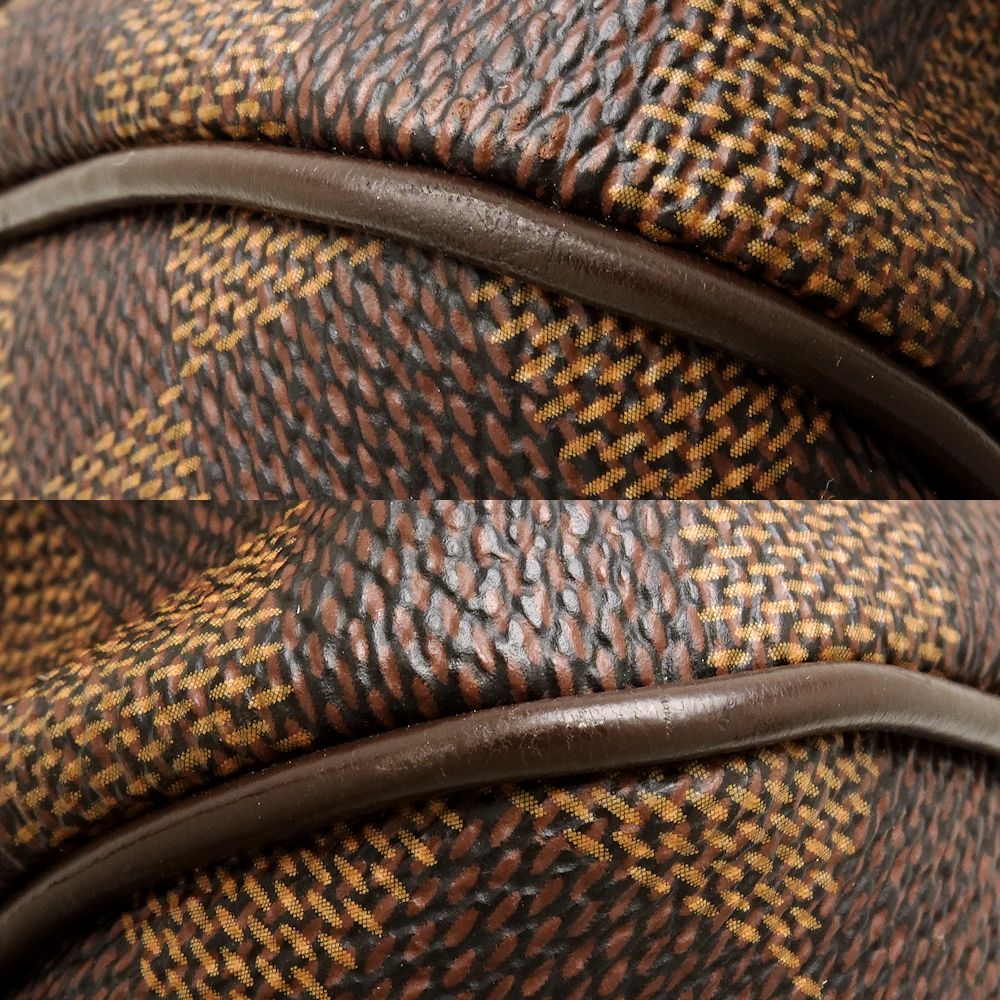 Louis Vuitton Damier Rivington PM Ebene Handbag Brown