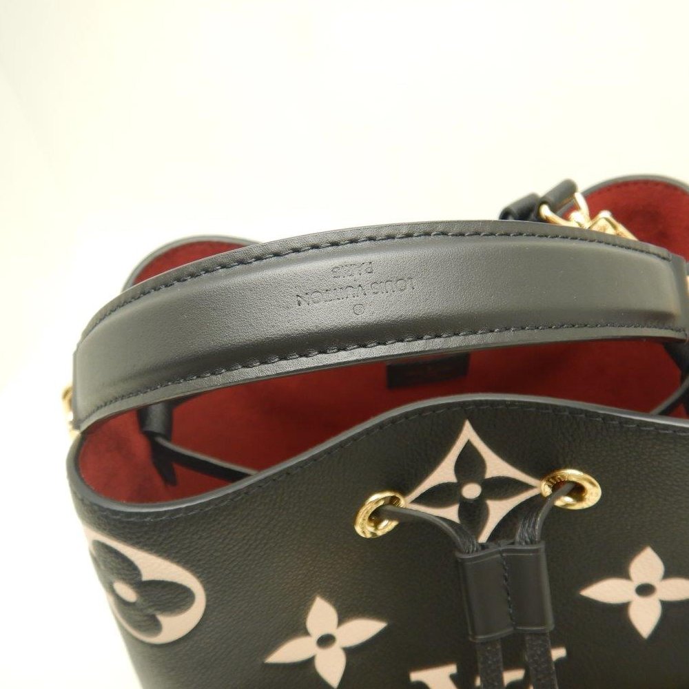 Louis Vuitton Emplant NeoNoe MM Black Beige 2WAY Bag