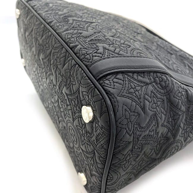 Louis Vuitton Ixia PM Black Silver Noir Monogram Shoulder Bag