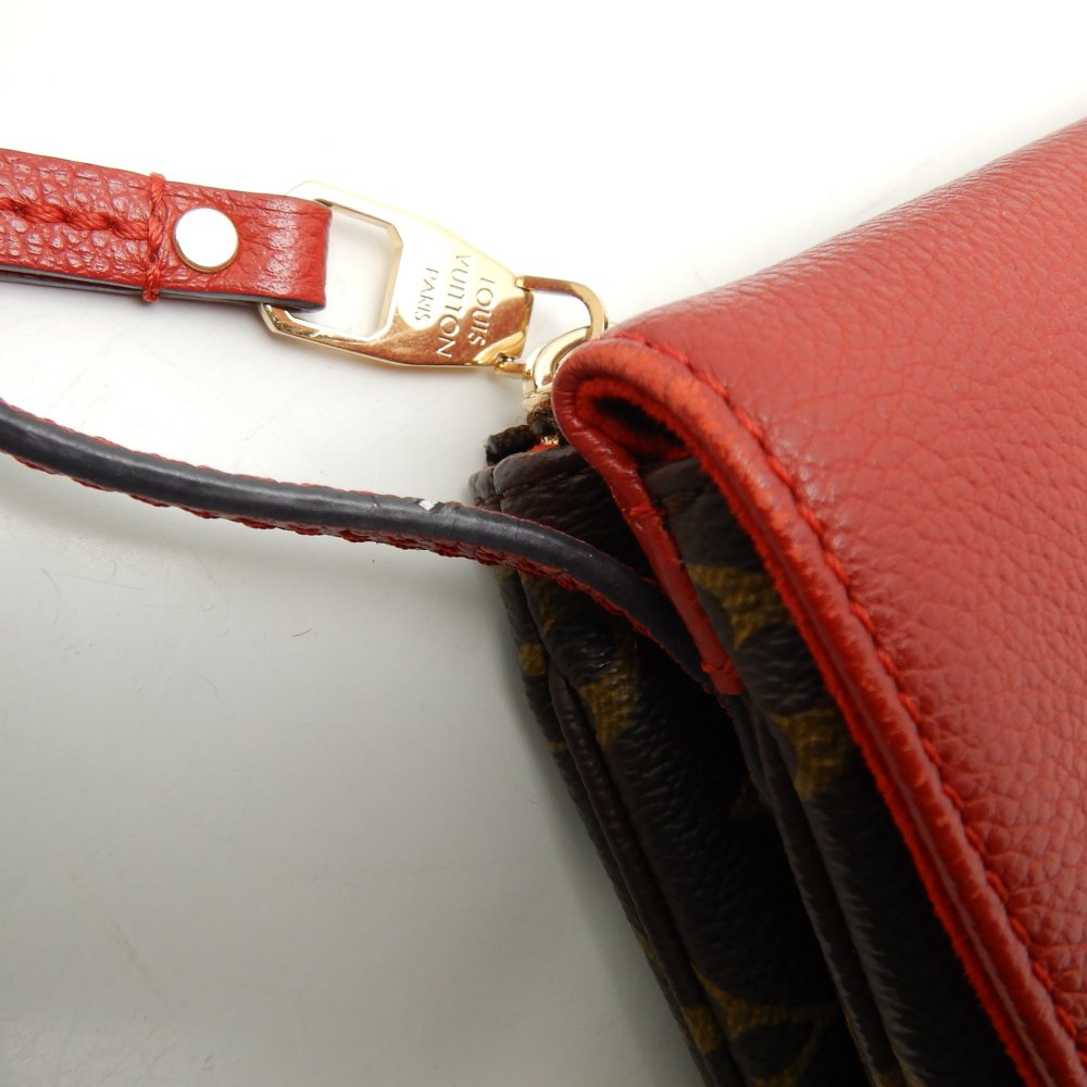 Louis Vuitton Monogram Twice Cerise Diagonal Shoulder Bag
