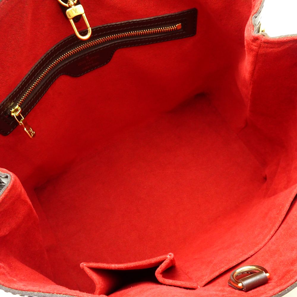 Louis Vuitton  Damier Hampstead PM Ebene Tote Bag Brown