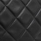 Chanel Deca Matelasse Chain Shoulder Bag Black
