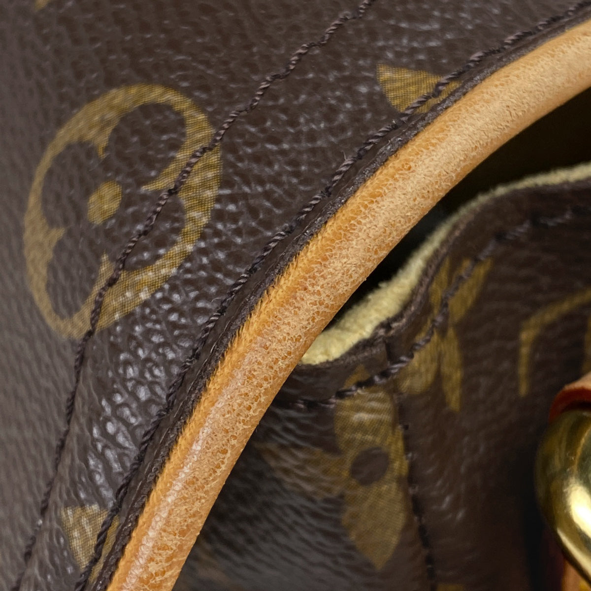 Louis Vuitton Hudson PM Shoulder Bag Monogram Brown
