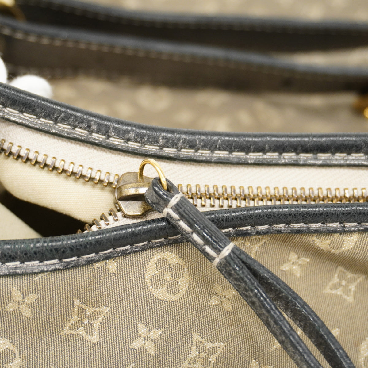 Louis Vuitton Shoulder Bag Monogram Mini Lin Manon MM