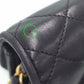 Chanel Matelasse Chain Shoulder Bag Black