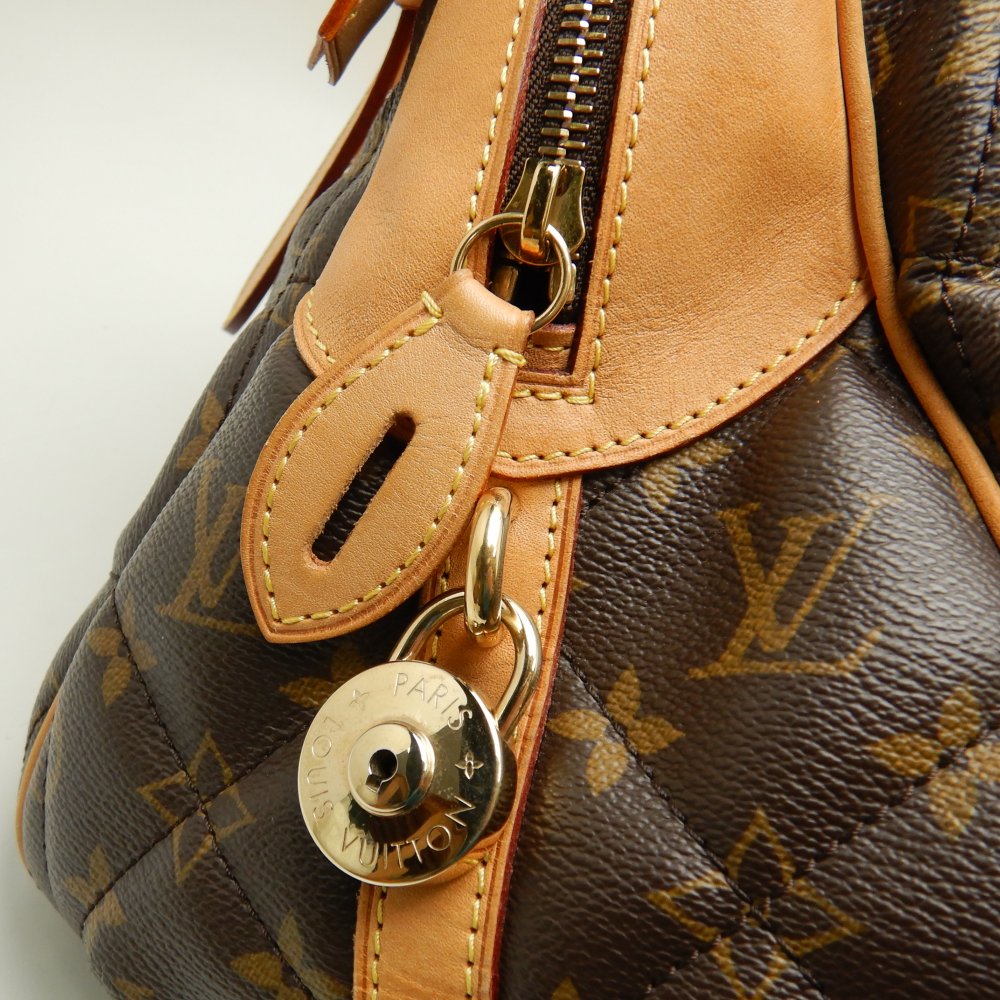 Louis Vuitton Monogram Etoile Bowling Brown Handbag