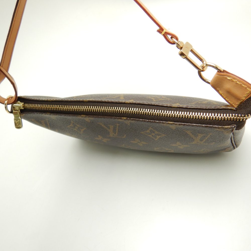 Louis Vuitton Monogram Pochette Accessoires Brown Accessory Pouch