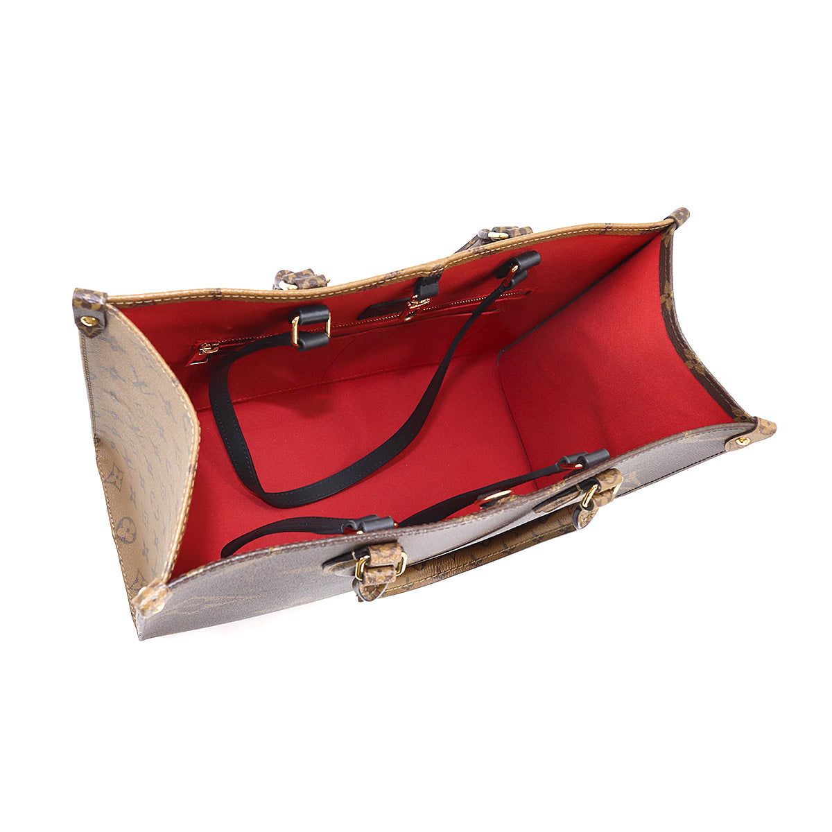 Louis Vuitton Giant Monogram Onthego MM 2 Way Tote Shoulder Bag