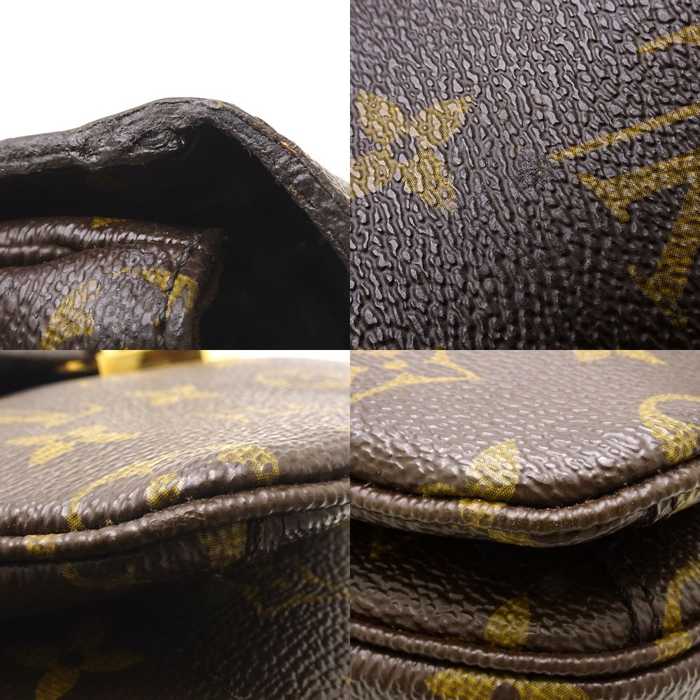 Louis Vuitton Monogram Pochette Metis MM Brown 2WAY Bag