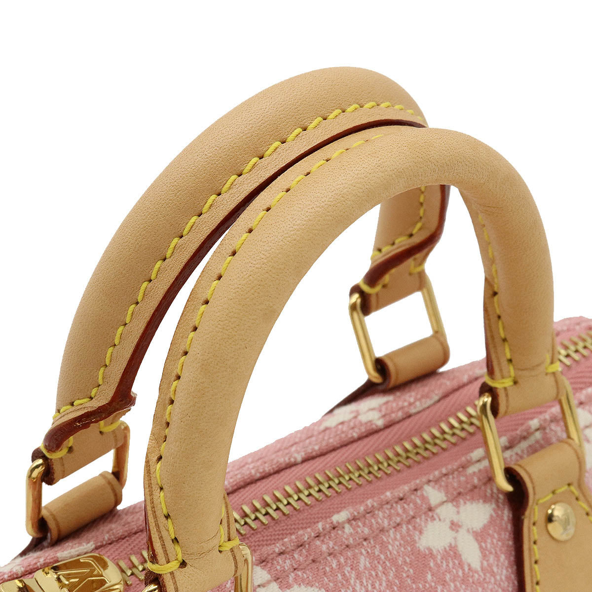 Louis Vuitton Monogram Denim Nano Speedy Handbag Mini Bag