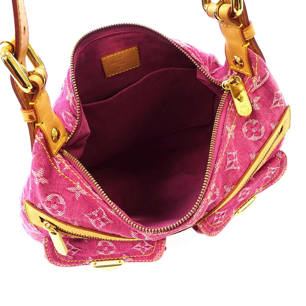 Louis Vuitton Shoulder Bag Monogram Denim Baggy PM