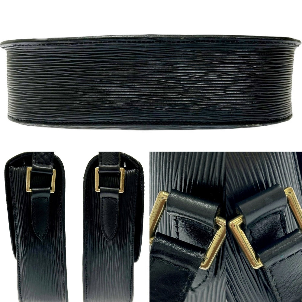 Louis Vuitton Epi Leather Sun Crew Shoulder Bag Noir