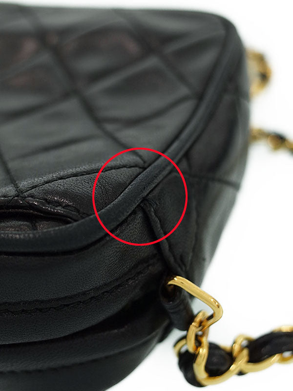 Chanel Matelasse Chain Shoulder Bag Black