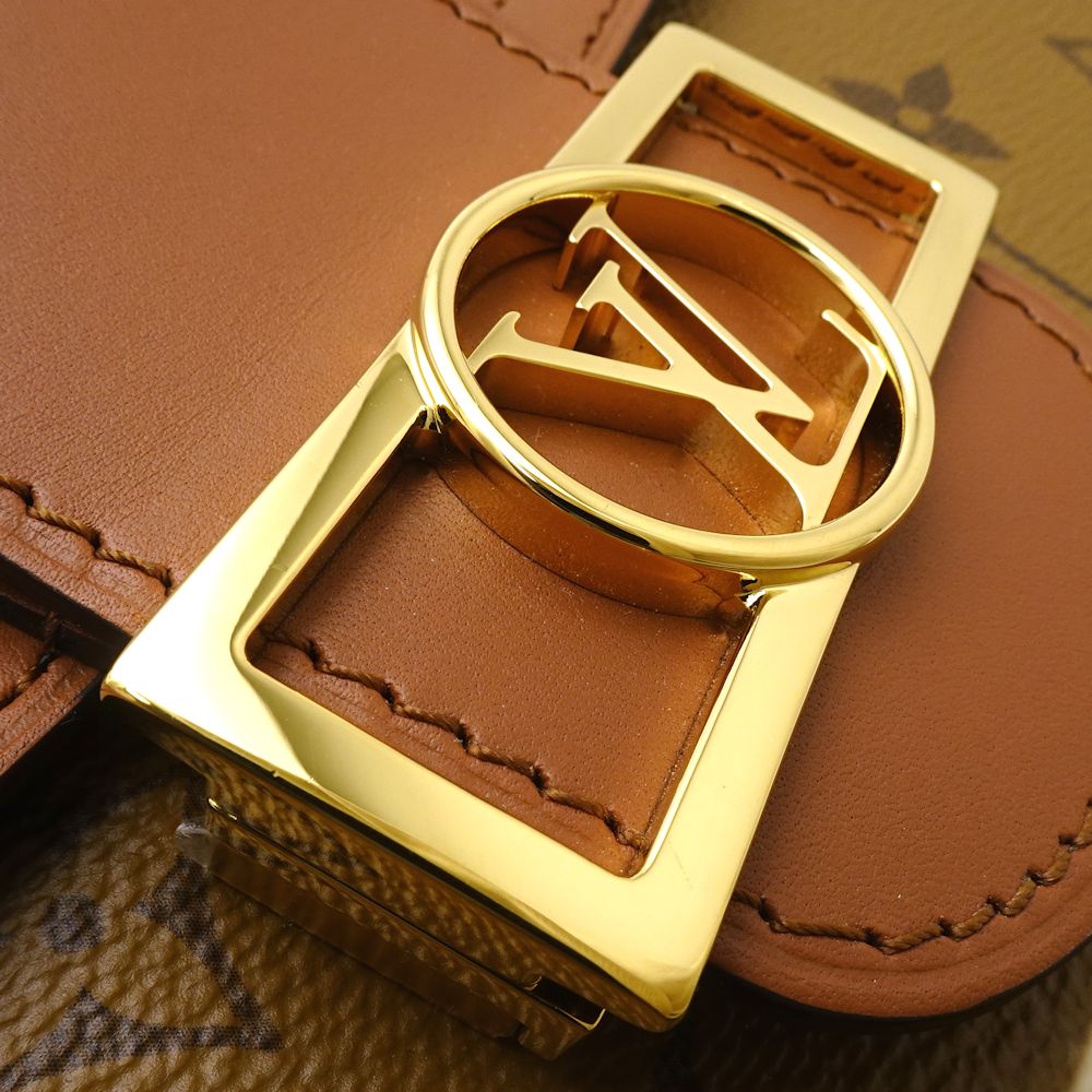 Louis Vuitton Monogram Reverse Dauphine Brown Shoulder Bag