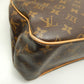 Louis Vuitton Monogram Batignolles Vertical Brown Shoulder Bag