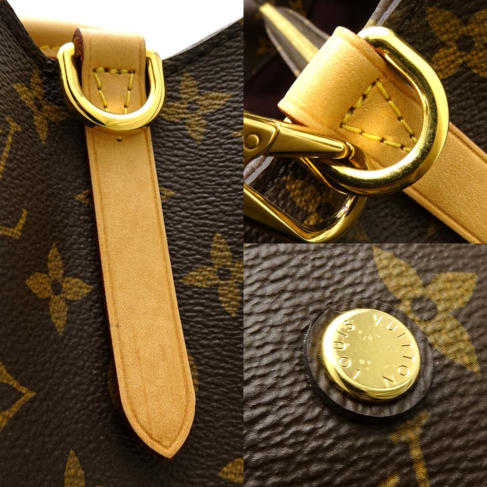 Louis Vuitton Monogram Montaigne MM Brown 2WAY Bag