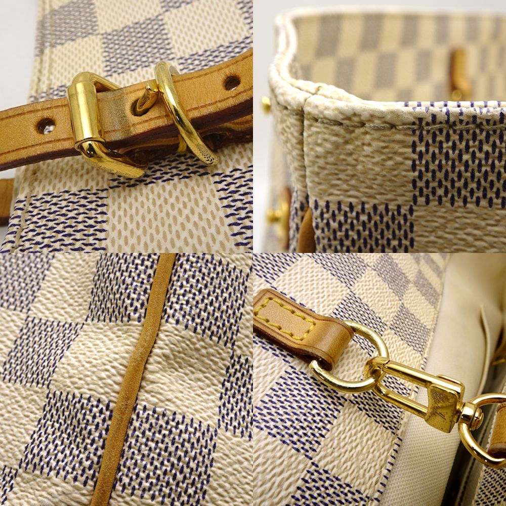 Louis Vuitton Damier Azur Cover MM Tote Bag