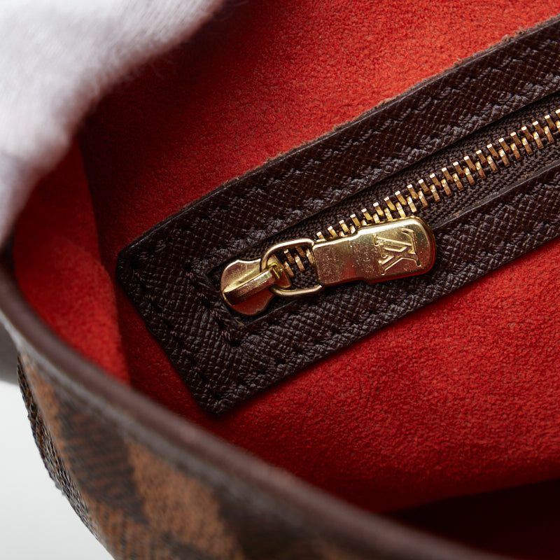 Louis Vuitton Damier Male Shoulder Bag Bucket Brown