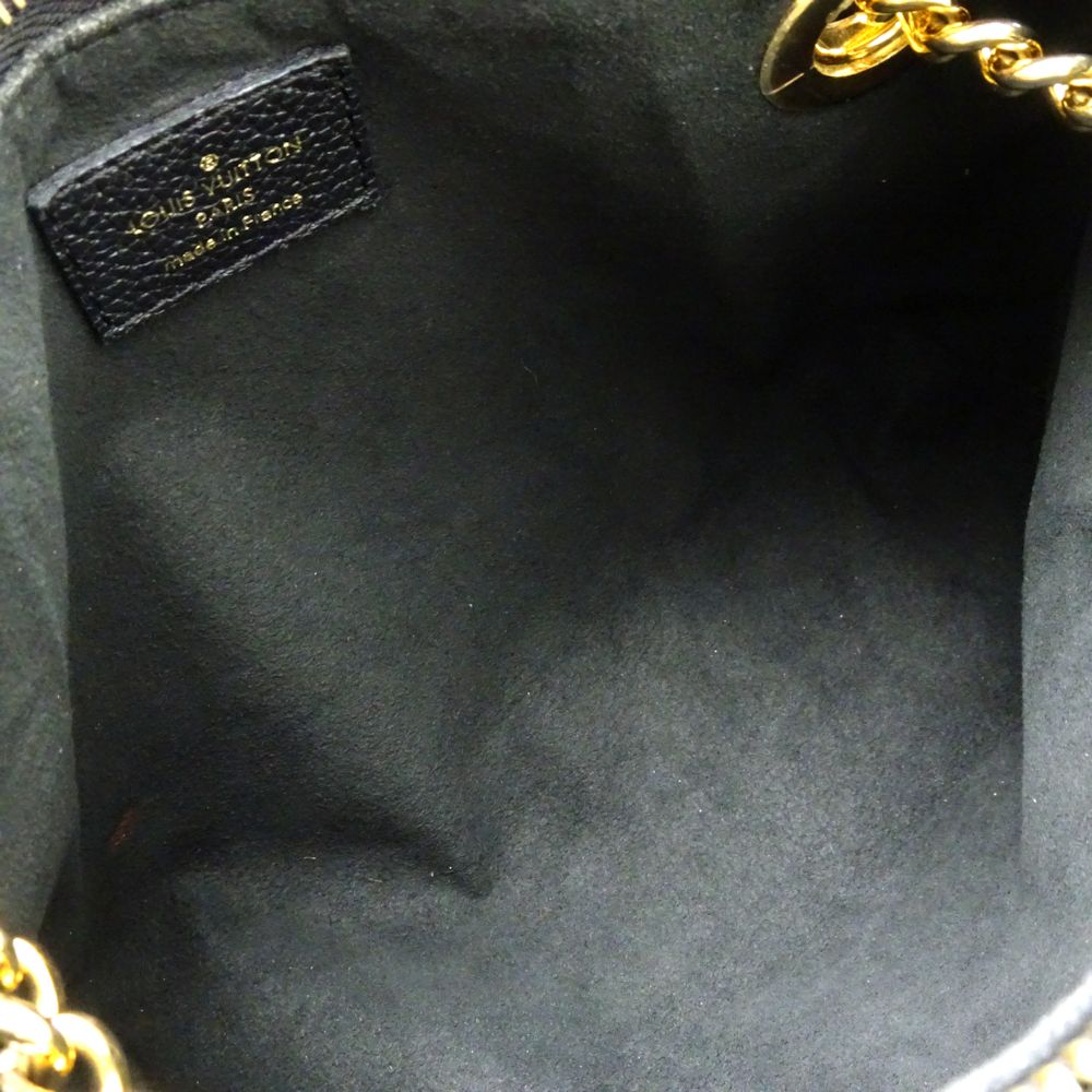 Louis Vuitton  Monogram Surene BB Noir Chain Shoulder Bag Black