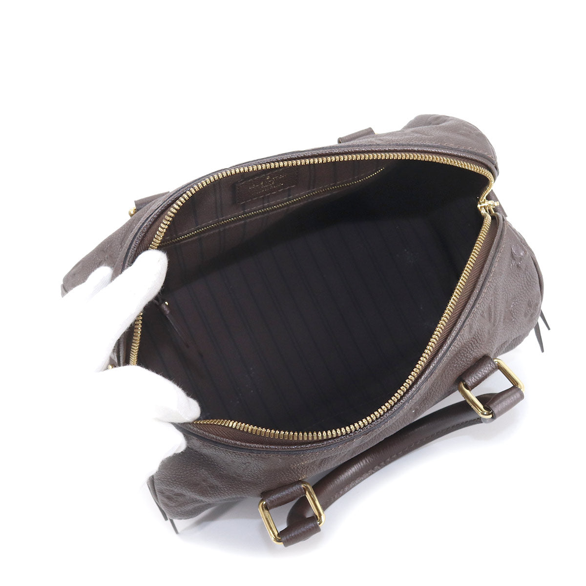 Louis Vuitton Implant Speedy Bandouliere 25 Shoulder Bag Noir Black