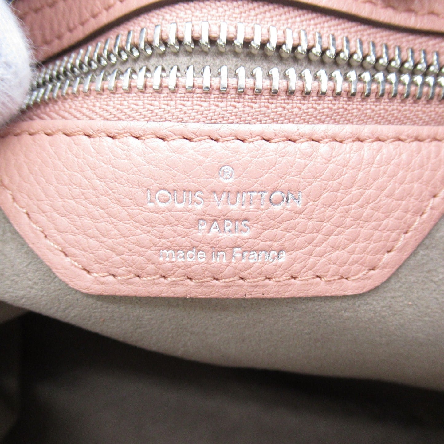 Louis Vuitton Selene PM Shoulder Bag Mahina Leather Pink