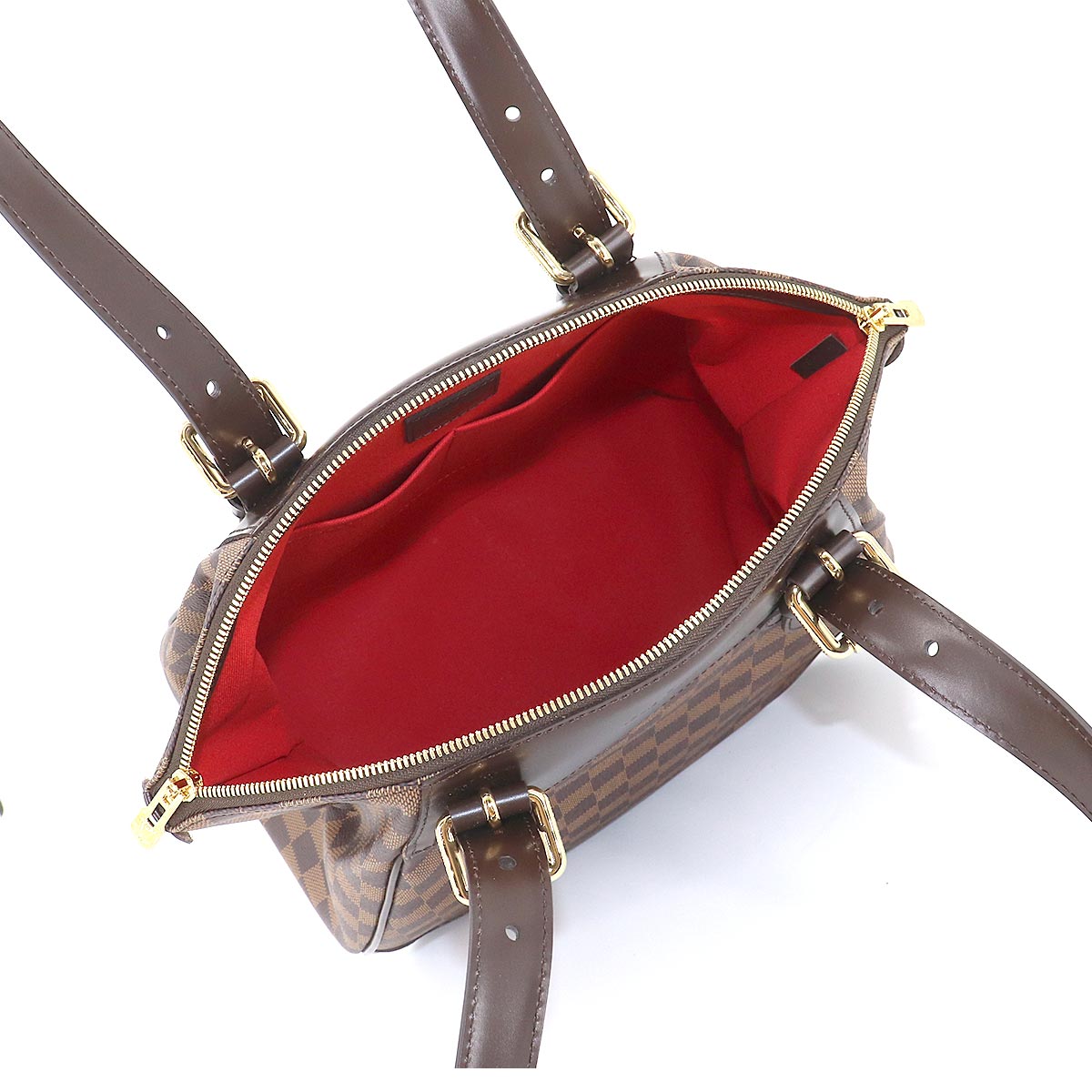 Louis Vuitton Damier Verona MM Shoulder Bag Ebene