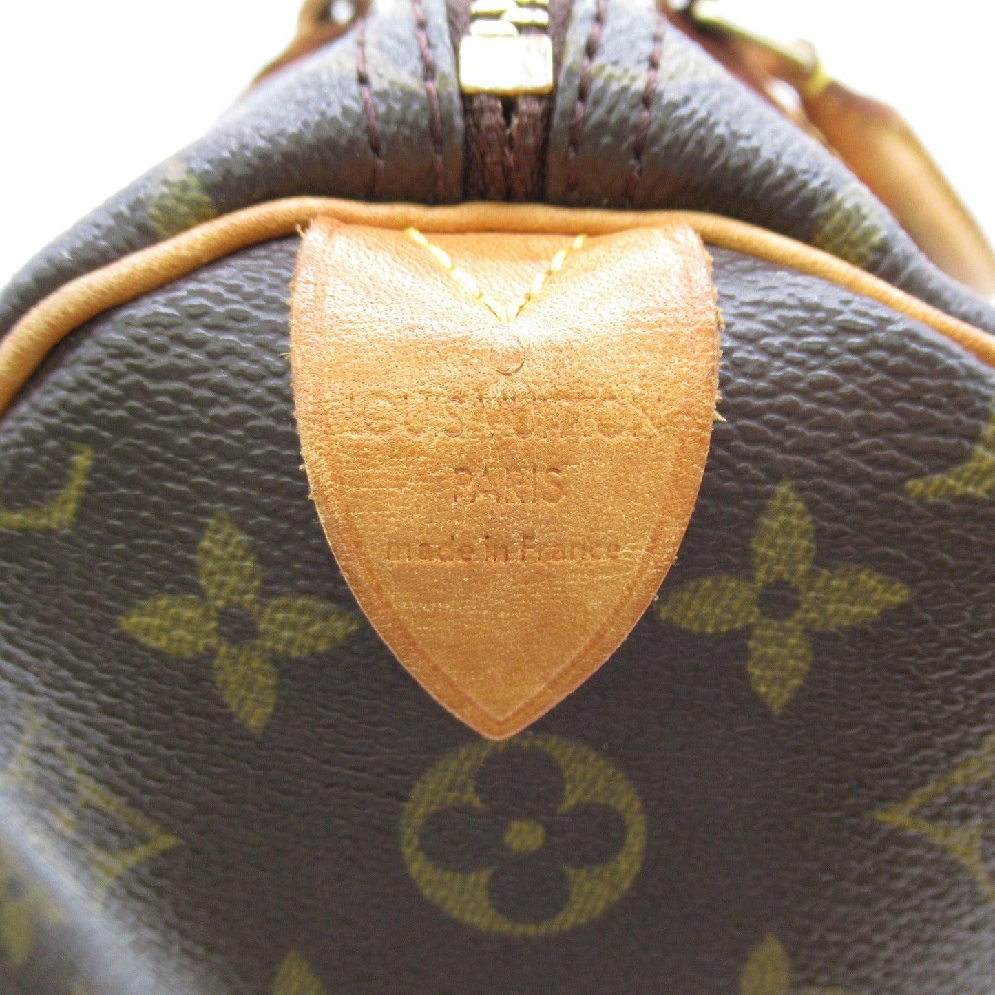 Louis Vuitton Speedy 35 Handbag PVC Coated Canvas Monogram