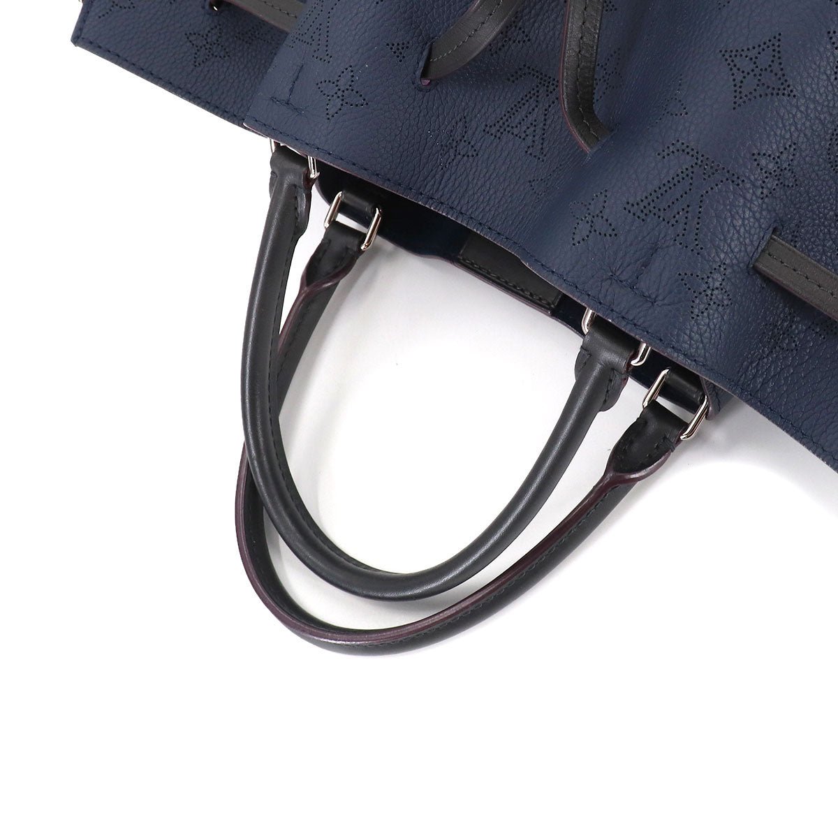 Louis Vuitton Mahina Girolatta 2 Way Tote Shoulder Bag Leather