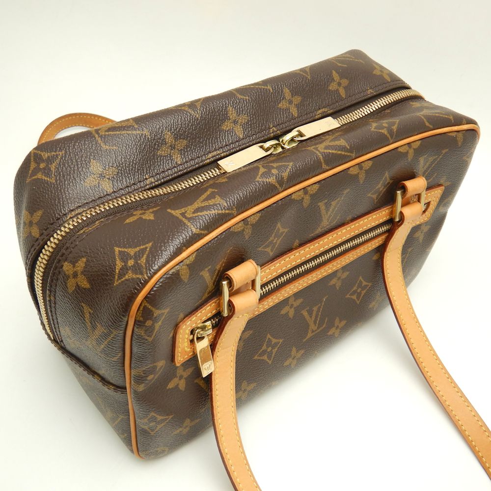 Louis Vuitton Monogram Cite MM Brown Shoulder Bag