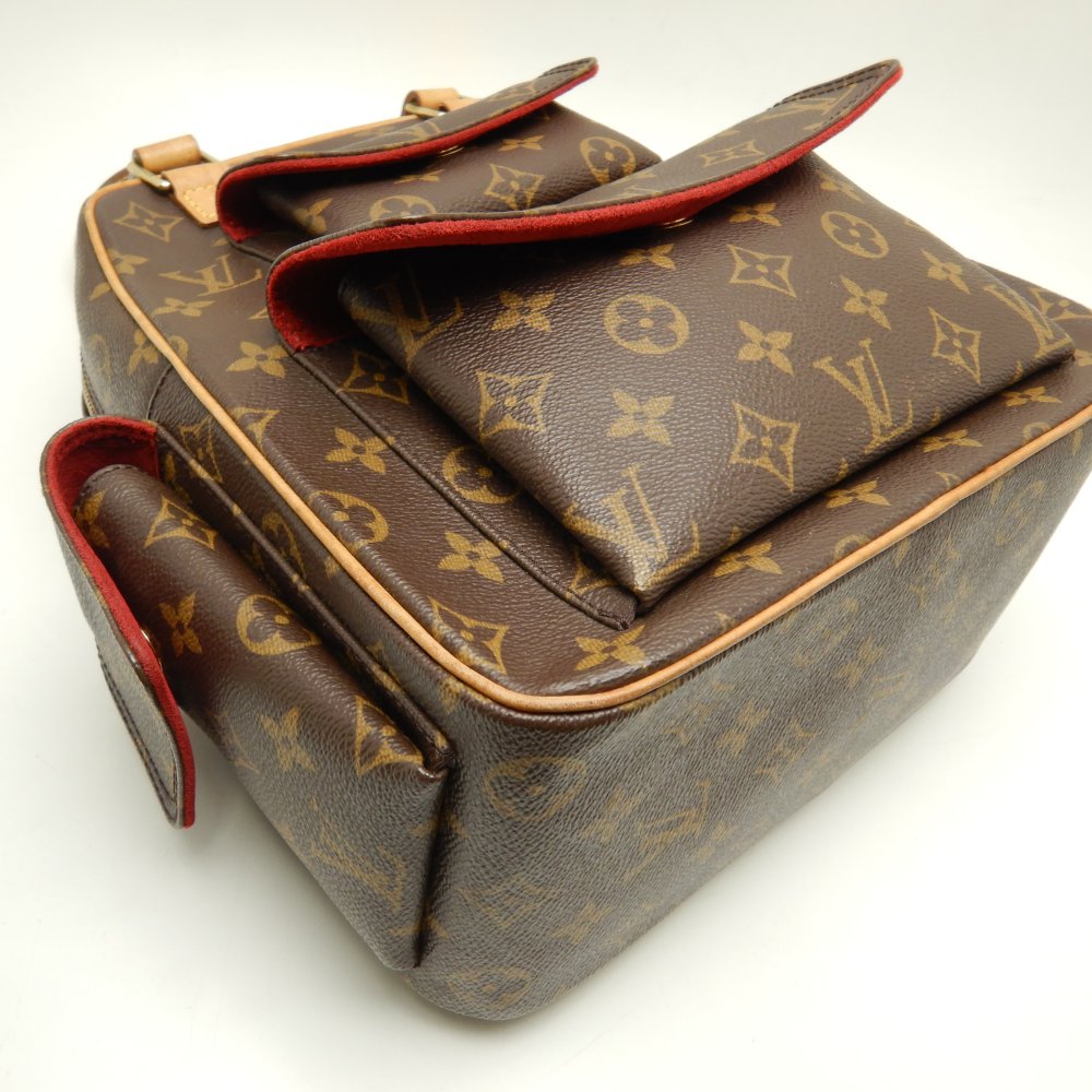 Louis Vuitton Monogram Excentri Cite Brown Handbag