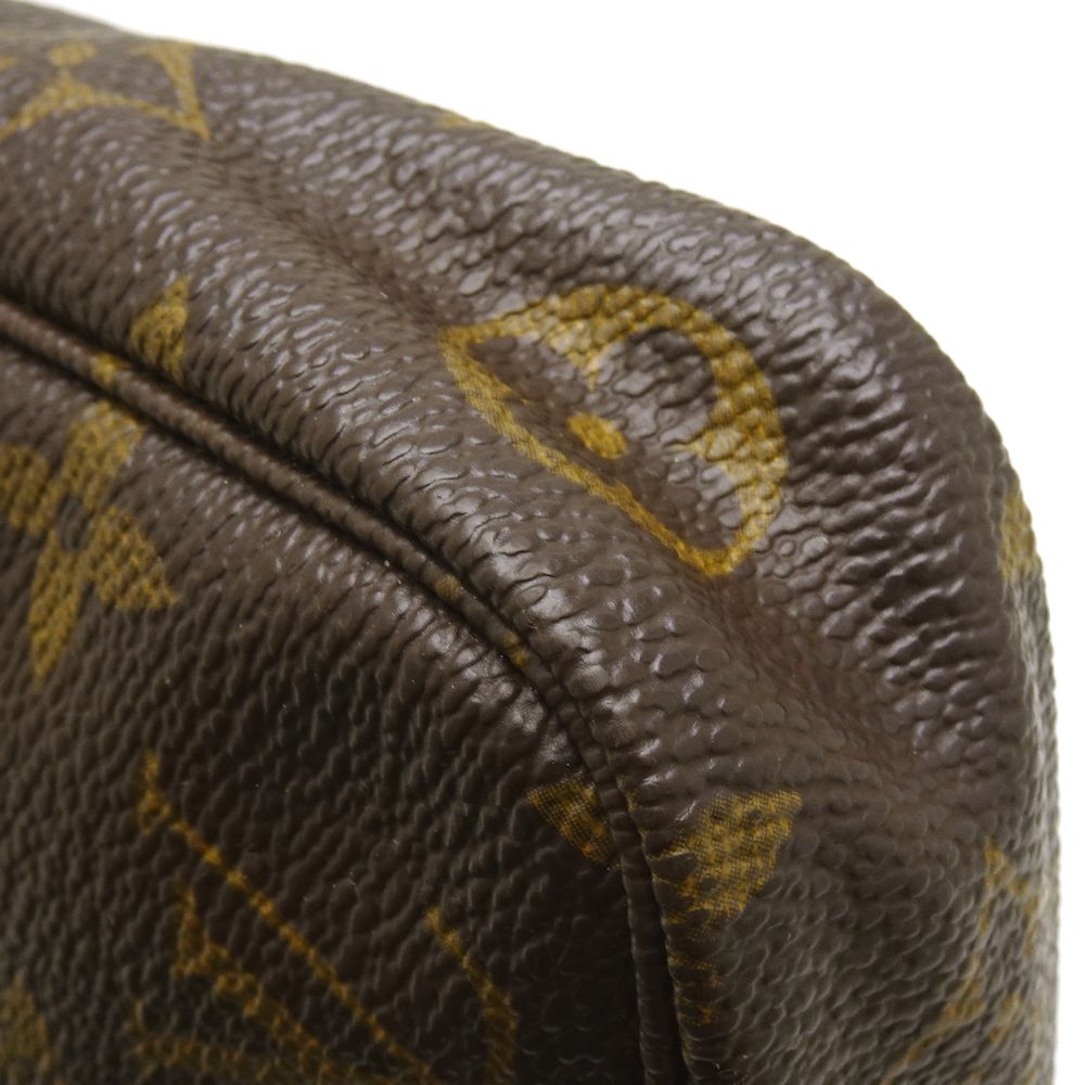 Louis Vuitton Monogram Pochette Accessoire Brown Accessory Pouch