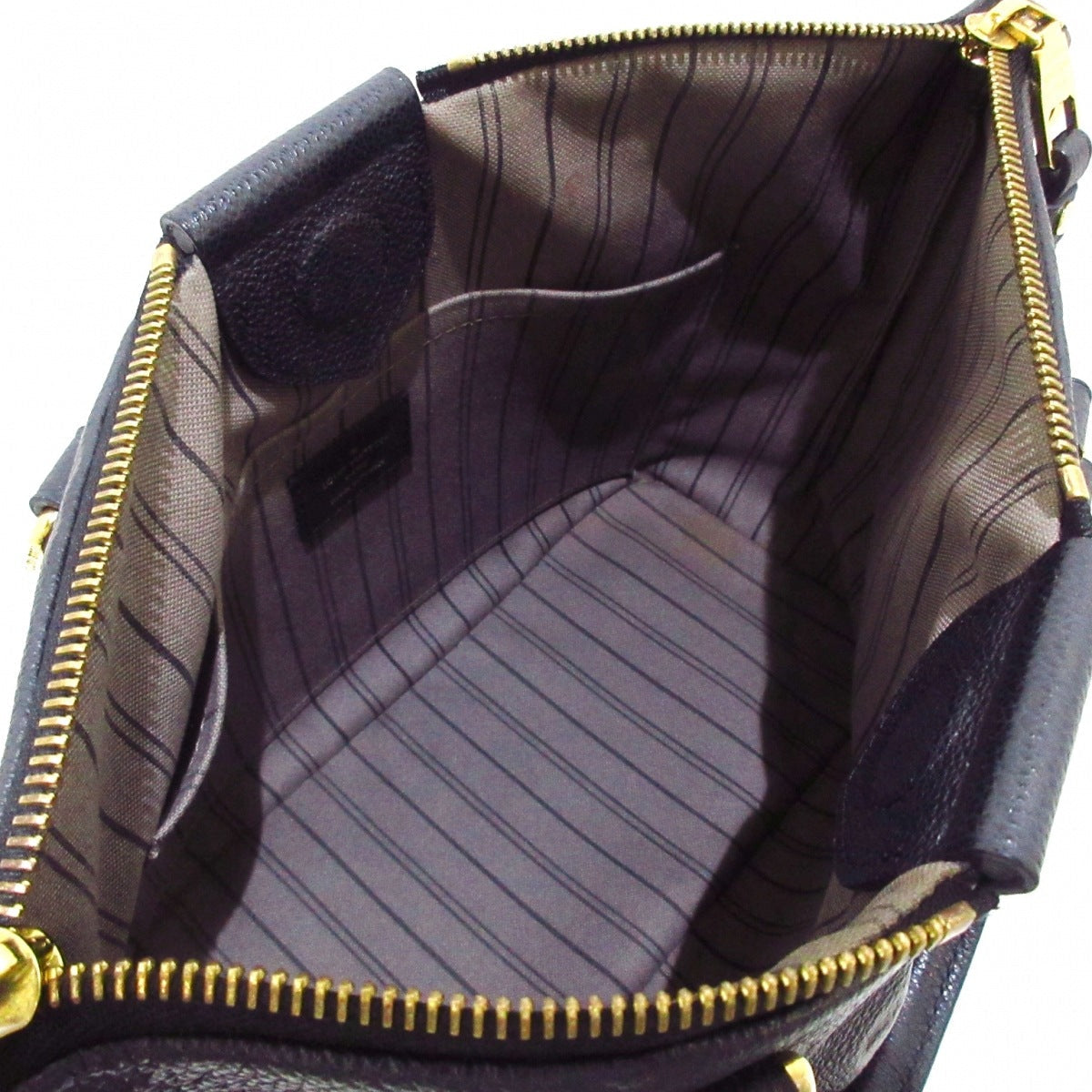 Louis Vuitton Mazarine PM Handbag Noir Monogram Empreinte Leather