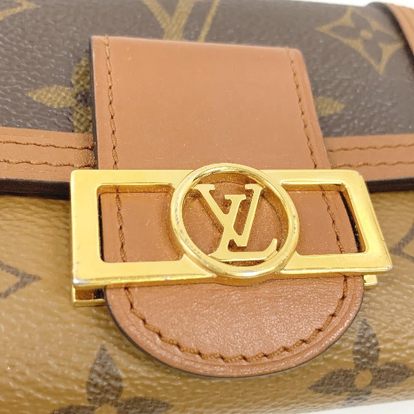 Louis Vuitton Brown Coin Case Portefeuille Dauphine Monogram Compact