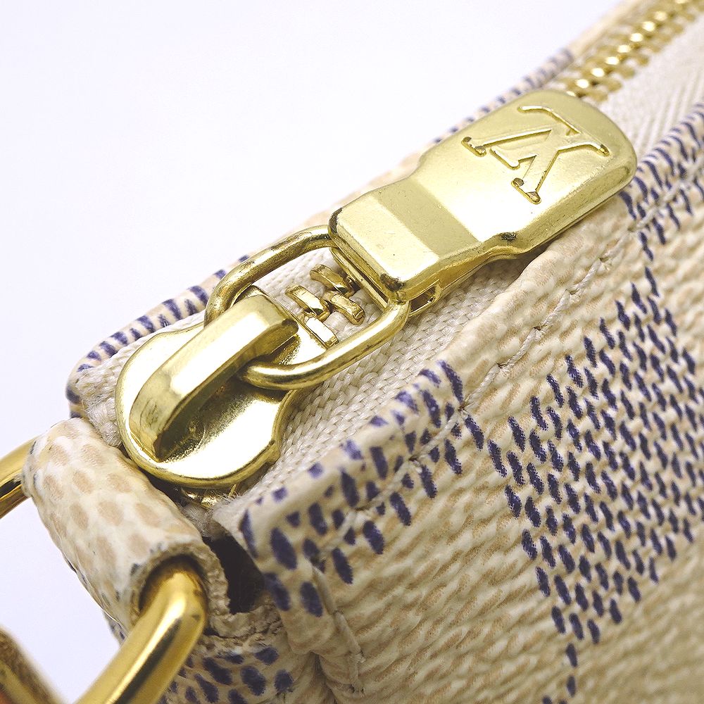 Louis Vuitton Damier Azur Mini Pochette Accessoire Accessory Pouch