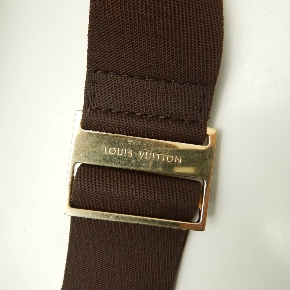 Louis Vuitton Damier Jeronimos Ebene Body Bag Brown