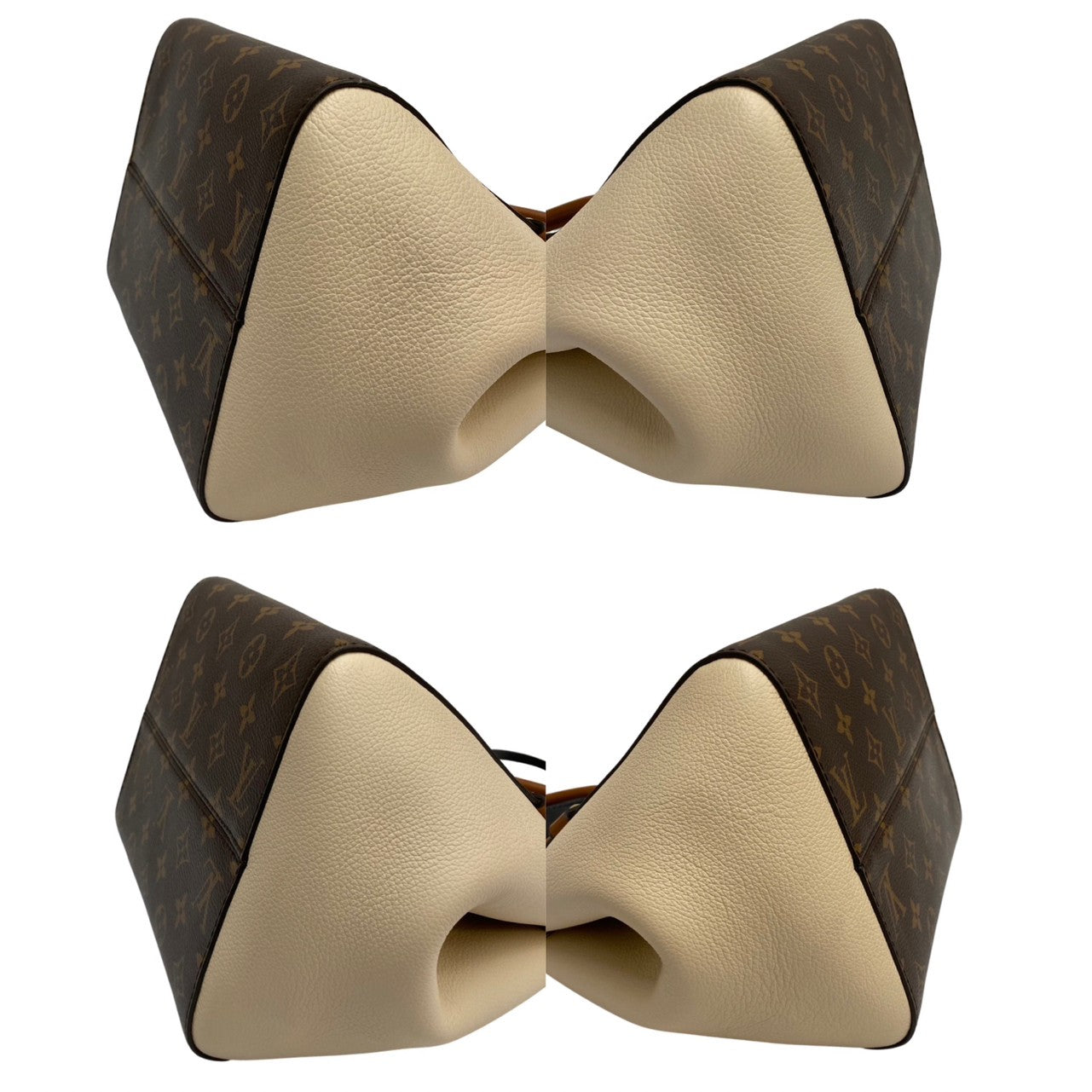 Louis Vuitton Fold Tote PM Monogram Leather Shoulder Bag