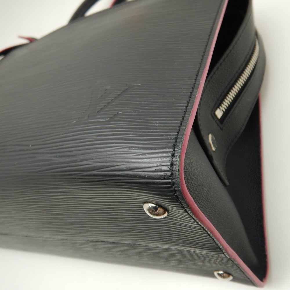 Louis Vuitton Epi Vaneau GM Noir Marine Rouge