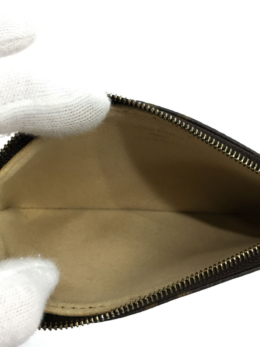 Louis Vuitton Pochette Chain Shoulder Bag Brown